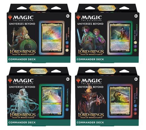 Magic lotr commander decks